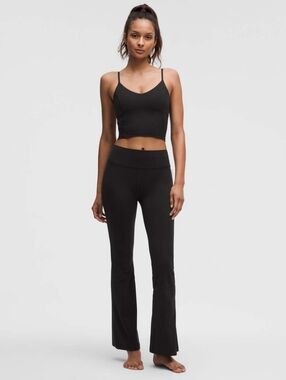 Lululemon Groove Nulu High-Rise Flared Pant *Regular Black Size 14 Plus Size